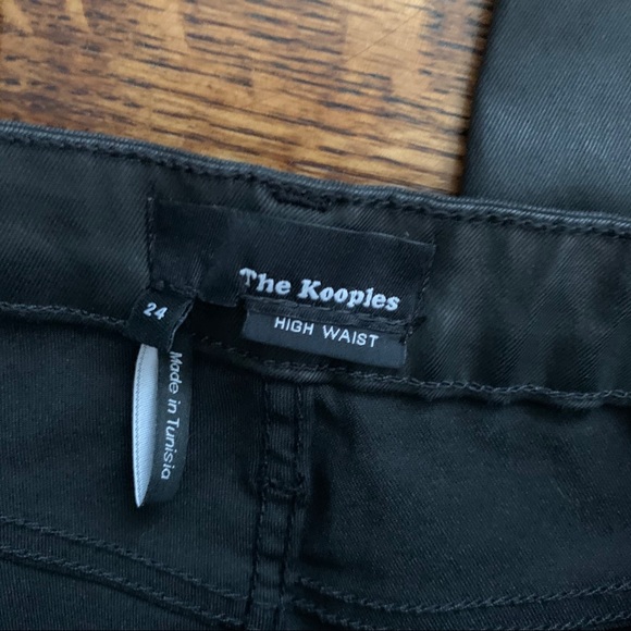 The Kooples Waxed High Waist Jeans - Picture 8 of 9